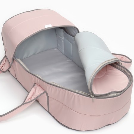 LULKARA-ONE for newborns "Assorted", pink color with gray-5