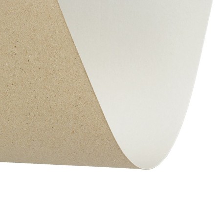 Cardboard chrome-ersatz, A2 (42 x 60 cm), 260 g/m2, non-nominated, 0.35 mm-1