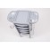 Hairdresser cart, SD-3013A (gray)