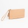 Women's wallet on lightning, with a pen, beige color