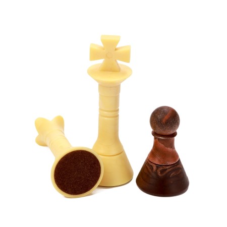 Chess 25 x 22 cm, King H-4.8 cm, Pig H-2.7 cm-2