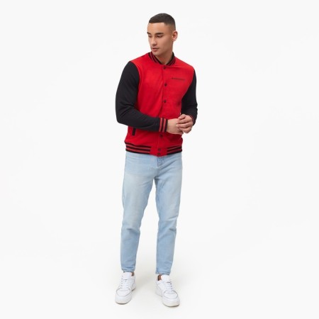 Bombber President, size XS, red color-4