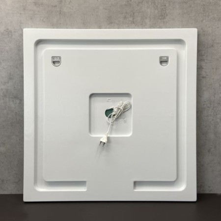 Mirror Comforty Hyacinth 80, LED lighting, contactless sensor, 80x80 cm-3