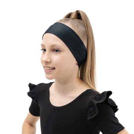Head bandage, biflex, black color-2
