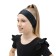 Head bandage, biflex, black color