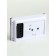 Watch alarm clock, on batteries, 17.9 x 10.9 x 4.1 cm, dial 10.9 x 15.5 cm