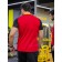 Sports T -shirt male ise, size 52, red color