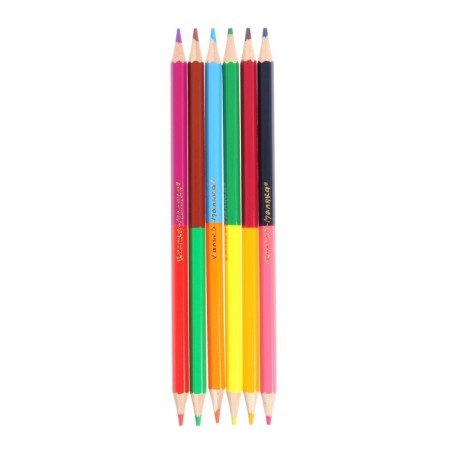 Pencils double-sided 12 colors "Kalyak-Malyak", hexagonal-2