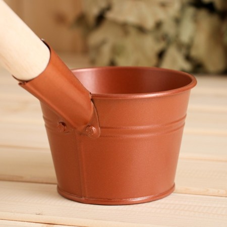 Bath bucket, 0.5 l, bronze-2