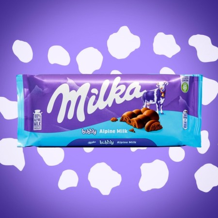 Milk chocolate Bubbly, 90 g