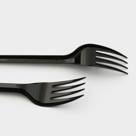Plastic disposable black “Standard” plastic one 15.5 cm-2