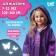 Children's raincoat with reflective stickers, height 120-160cm, purple