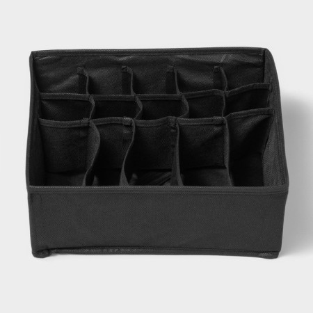 Smart Smart Smart, 15 cells, 30 × 30 × 11 cm, black color-1