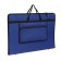 Folder for drawings and drawings for artists A2, 650 x 450 x 40 mm, with handles, textile, with pockets, "inspiration" 1B21, blue
