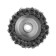 Metal brush for ushm scrap, twisted wire, "cup", M14, 100 mm