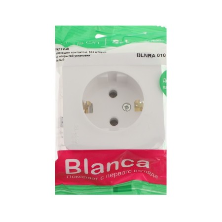 SEM SE BLANCA, 16 A, 250 V, invoice, with salary, IP20, white, Blnra010101-1
