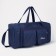 Sports bag, lightning department, 4 outer pockets, long belt, blue color