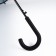 Umbrella - semi -automatic “stripes” cane, 8 spokes, r = 54 cm, gray/green color