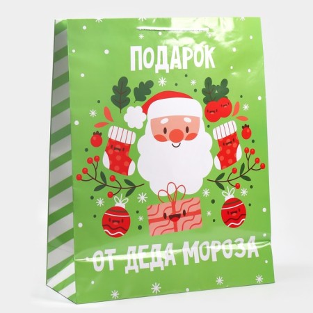 Laminated packet XL “Giving Grandpa”, 40 x 49 x 15 cm, New Year-3