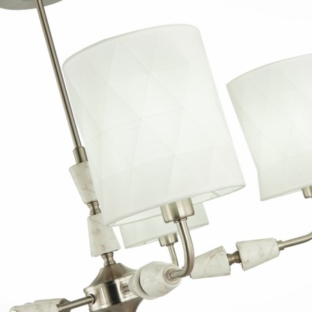 Ceiling EVOLUCE lamp. Sle107802-05. Mili. 5x40 watts, E14, 70x70x48 cm, Nickel color-11