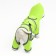 Combiason for dogs, demi -season with a visor, size 2hl (DS 45, OG 62, Osh 47 cm), green 98544
