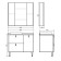 Mirror Comfort Comforty Sorrento 90 for the bathroom, color light gray