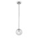 Suspended lamp Maytoni Mod061PL-01CH, 1HE27, 40W, 15x15x150 cm, chromium color