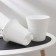 Kashpo for flowers with an insert "Valencia", 2 l, white color