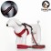 The ammunition set is soft, reflective, leash 120 x 2 cm, Osh 25-72 cm, red