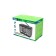 RITMIX RPR-095, 220 V radio receiver. IEC, USB, Jack 3.5, Microsd, Silver