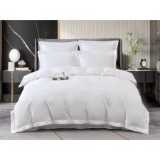 Sofi de Marko “Isolde” bedding, size 240x260 cm, 160x220 cm - 2 pcs, 50x70 cm - 2 pcs, 70x70 cm - 2 pcs, white color