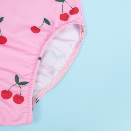 Children's swimsuit KAFTAN "Cherry", height 134-140 cm, pink-7
