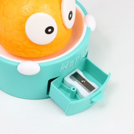 Sensor lamp with a pineapple plant LED, from USB/AKB 6 W, yellow-green 8x6x25 cm Risalux 10-5