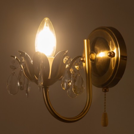 Sconces 662422/1 E27 40W bronze 22x16x20 cm-2