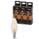 Filament era “candle”, 9 watts, E14, 1170 lm, 2700k, glow warm white