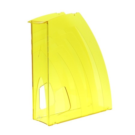 Paper tray Vertical Calligrata "premium", 70mm, tinted yellow-1