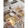 A set of napkins for setting the New Year's atmosphere table, rectangular, rounded edges, size 30x46 cm, 4 pcs