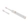Electric toothbrush Luazon LP-002, vibration, 31000 DV/min, 4 nozzles, batteries, white
