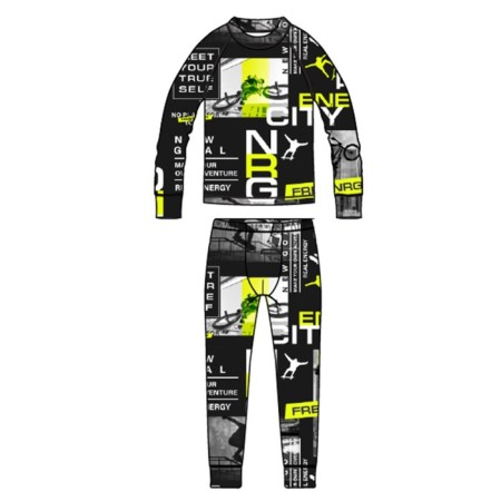 Thermal complex for a boy: trousers, sweatshirt, height 170 cm-6