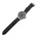 Men's wristwaters "ARANS" with calendar, D-4.5 cm, black strap