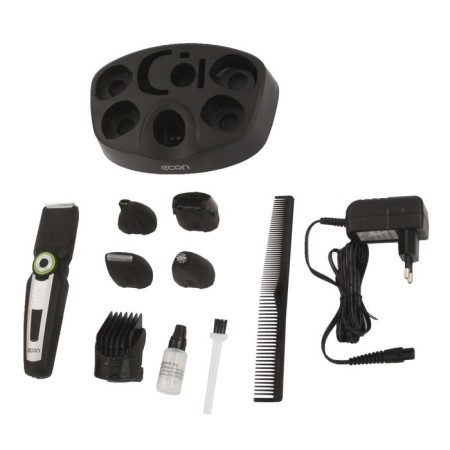 Set for haircuts and shaving ECON ECO-BCS02, 3W, AKB, 6 nozzles, 2-20 mm, cord 1.7 m-6
