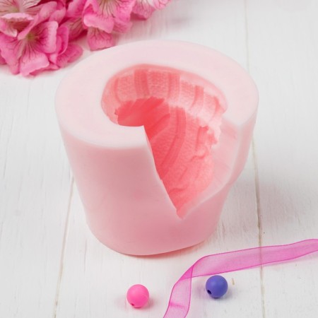 Silicone form for soap "mittens"-2