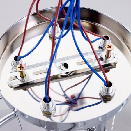 Chandelier 2024/5 E27 60W chrome 52x52x25 cm Bayerlux-6