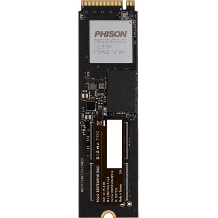 SSD Digma Pro PCIE 5.0 X4 4TB DGPST5004TP6T4 Top P6 M.2 2280-6