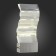 Wall lamp ST LUCE. SL580.701.01. 1x6 W, LED, 4000K, 12.5x25 cm, chromium color