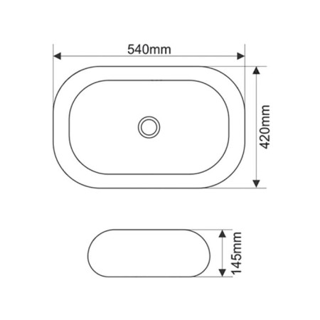Comforty 78102 sink, invoice, white color-1