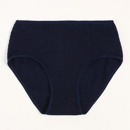 Panties female color dark blue, size 48-50