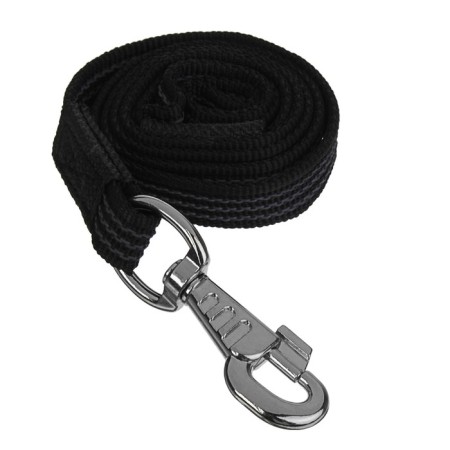 Bilateral leash with latex thread, 1 m x 2 cm, nylon, mix