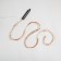 Girlynda "Horse tail" 10 threads 1 m, IP20, copper thread, 100 LED, warm white glow, 2 modes, AAH3