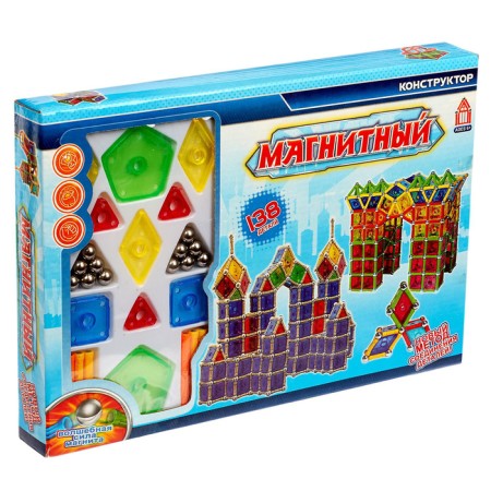 Magnetic designer, 138 parts